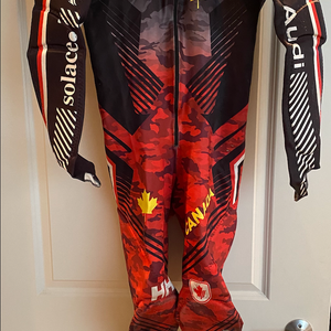 ACA Men's Used XL 2019 Slalom Helly Hansen Ski Suit FIS Legal