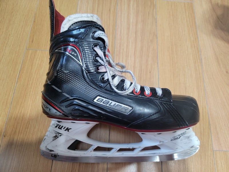 Senior Used Bauer Vapor X LTX Hockey Skates Extra Wide Width Size 9