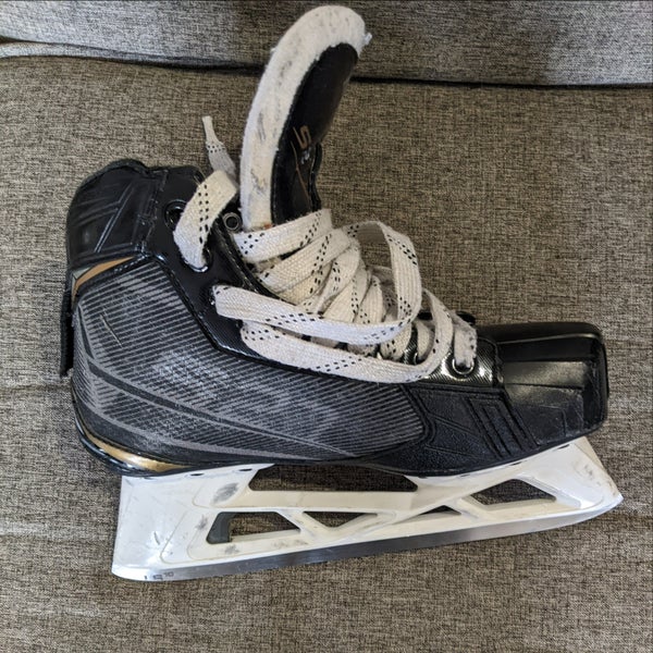 Senior Used Bauer Supreme S27 Hockey Goalie Skates Regular Width Size 6