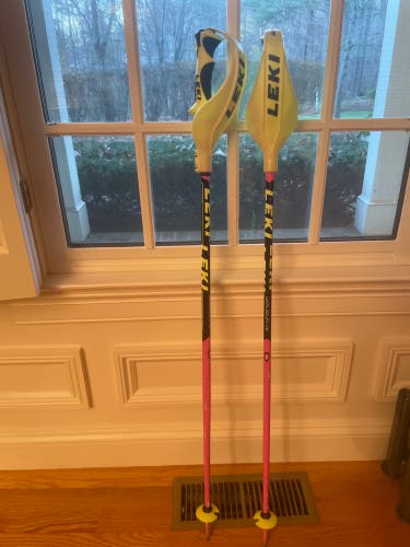 Used 40in (100cm) Racing World Cup Lite SL Ski Poles