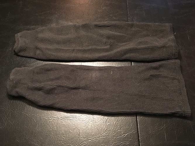 Black Used Large Socks