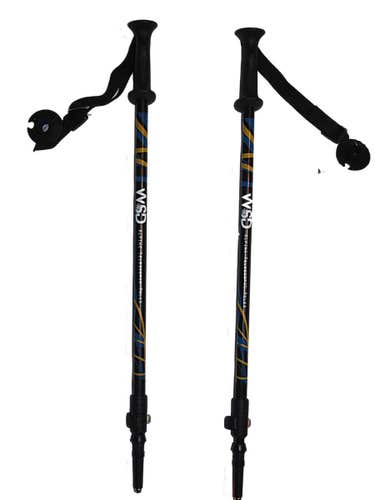 Ski poles Telescopic adjustable Collapsible kids junior 32" to 42"