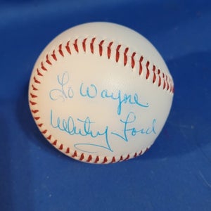 Whitey Ford Signed Baseball