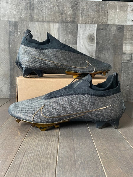 Nike, Shoes, Nike Vapor Edge Pro Elite 36 Flyknit Football Cleat Black  Gold Style Dq3558002