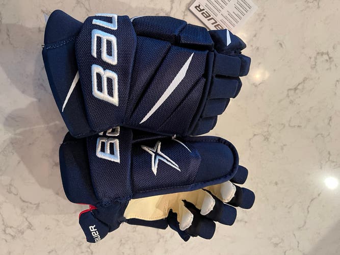 Bauer 2X Pro Custom Navy 13” Senior gloves