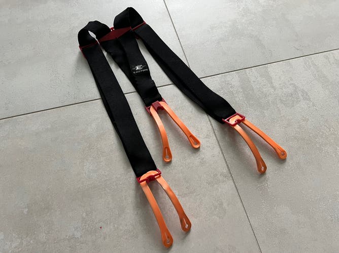 Pro Stock Return Team Issue RARE Easton Hockey Pant Suspenders