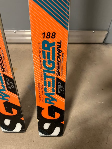 Volkl Racetiger jr super G skis 188 cm 30m | SidelineSwap | Buy