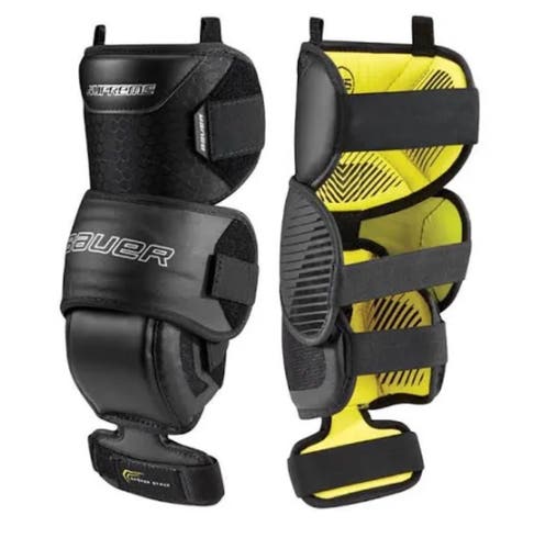 Bauer Supreme s18 Senior Goalie Knee Guards (Size Large)