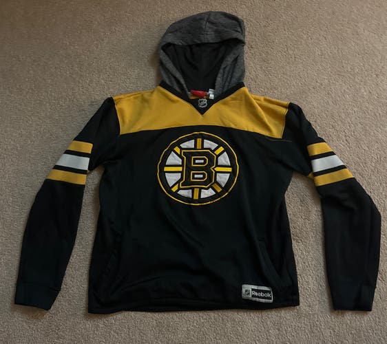 Youth XL Boston Bruins Official NHL Reebok Sweatshirt