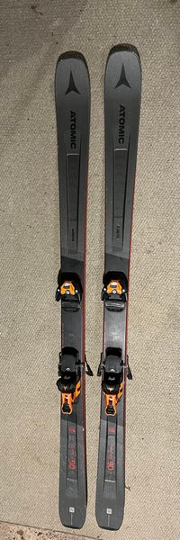Used Men's 2020 Atomic 176 cm All Mountain Vantage 90 ti Skis With Bindings Max Din 13