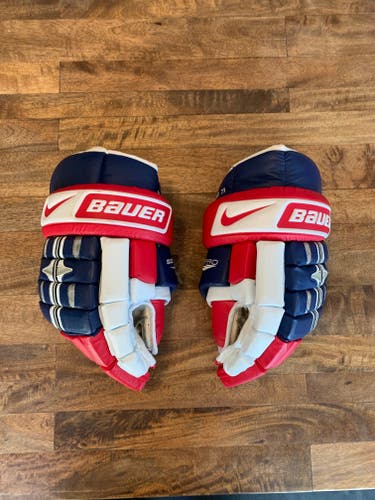 Used Bauer 4 Roll Gloves 14" Pro Stock