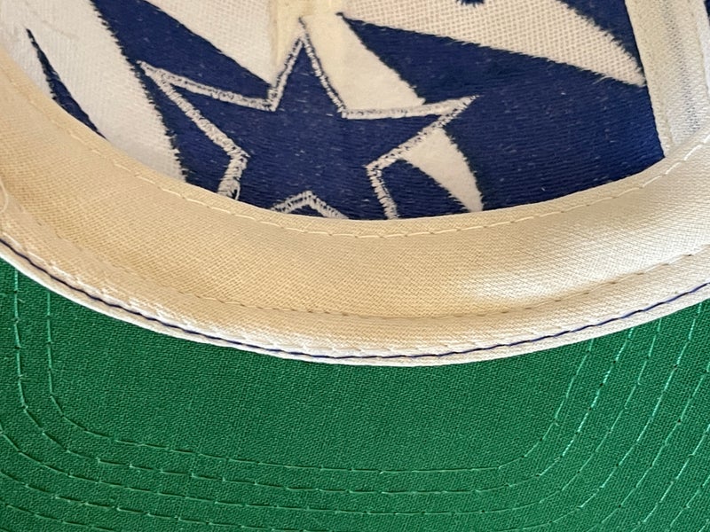 Vintage Dallas Cowboys Sharktooth Snapback Cap, Men's Fashion