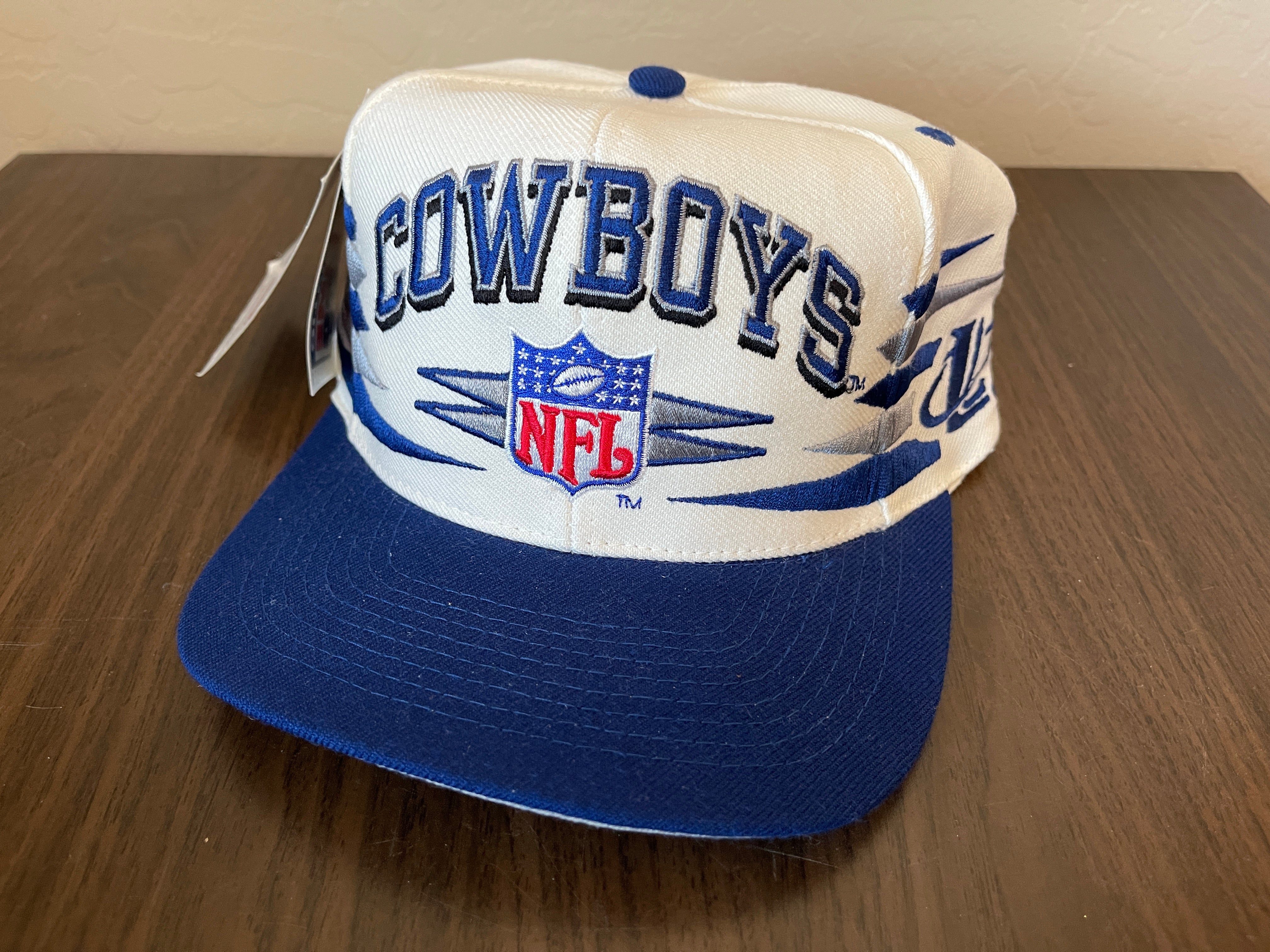 Dallas Cowboys Vintage Logo Athletic Diamond Cut New Hat Cap Wool 90's