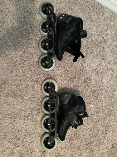 Used Powerslide R4 110 Inline Skates Regular Width Size 10