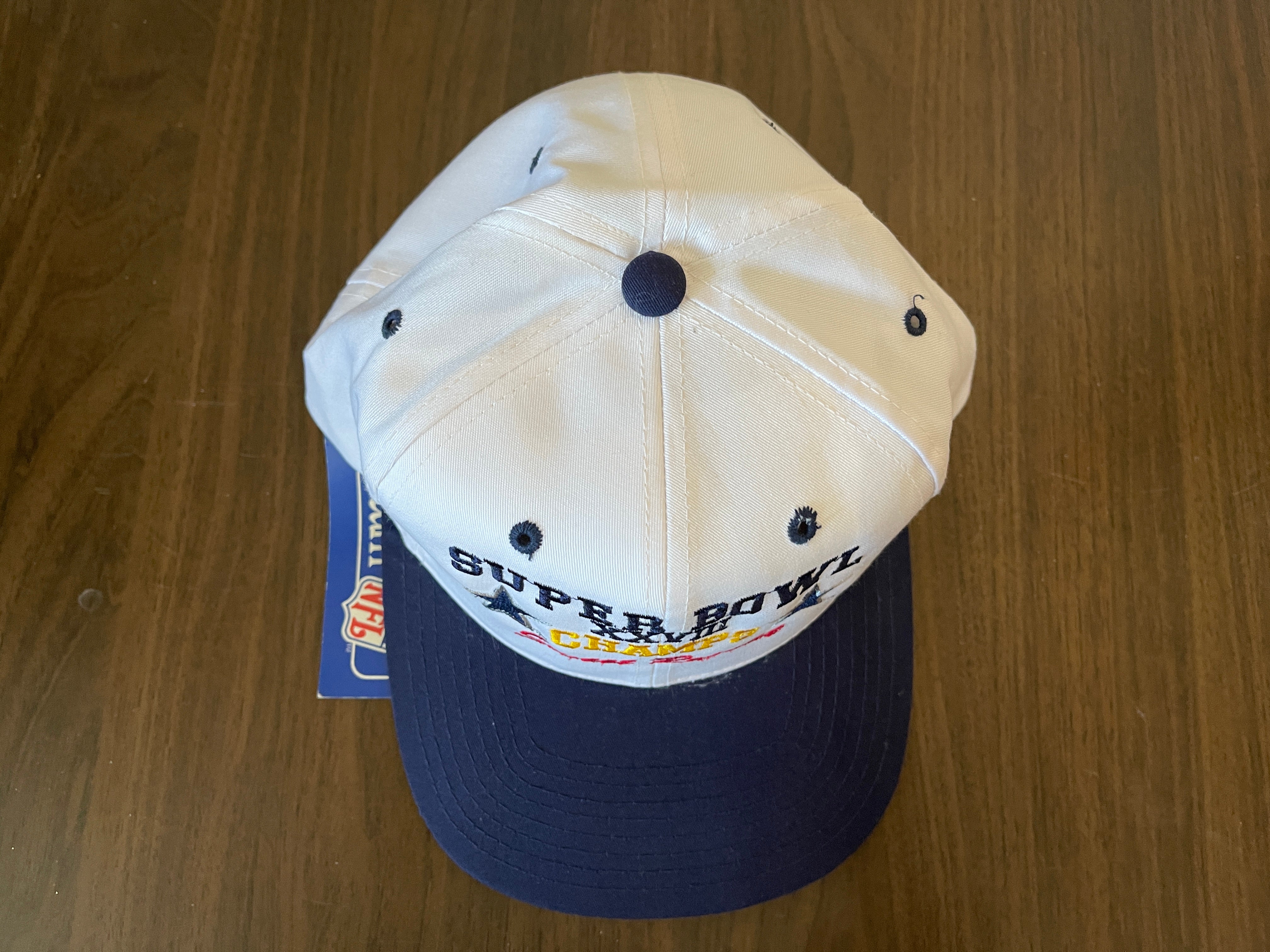 Dallas Cowboys NFL FOOTBALL SUPER VINTAGE 1990s SS Script SnapBack