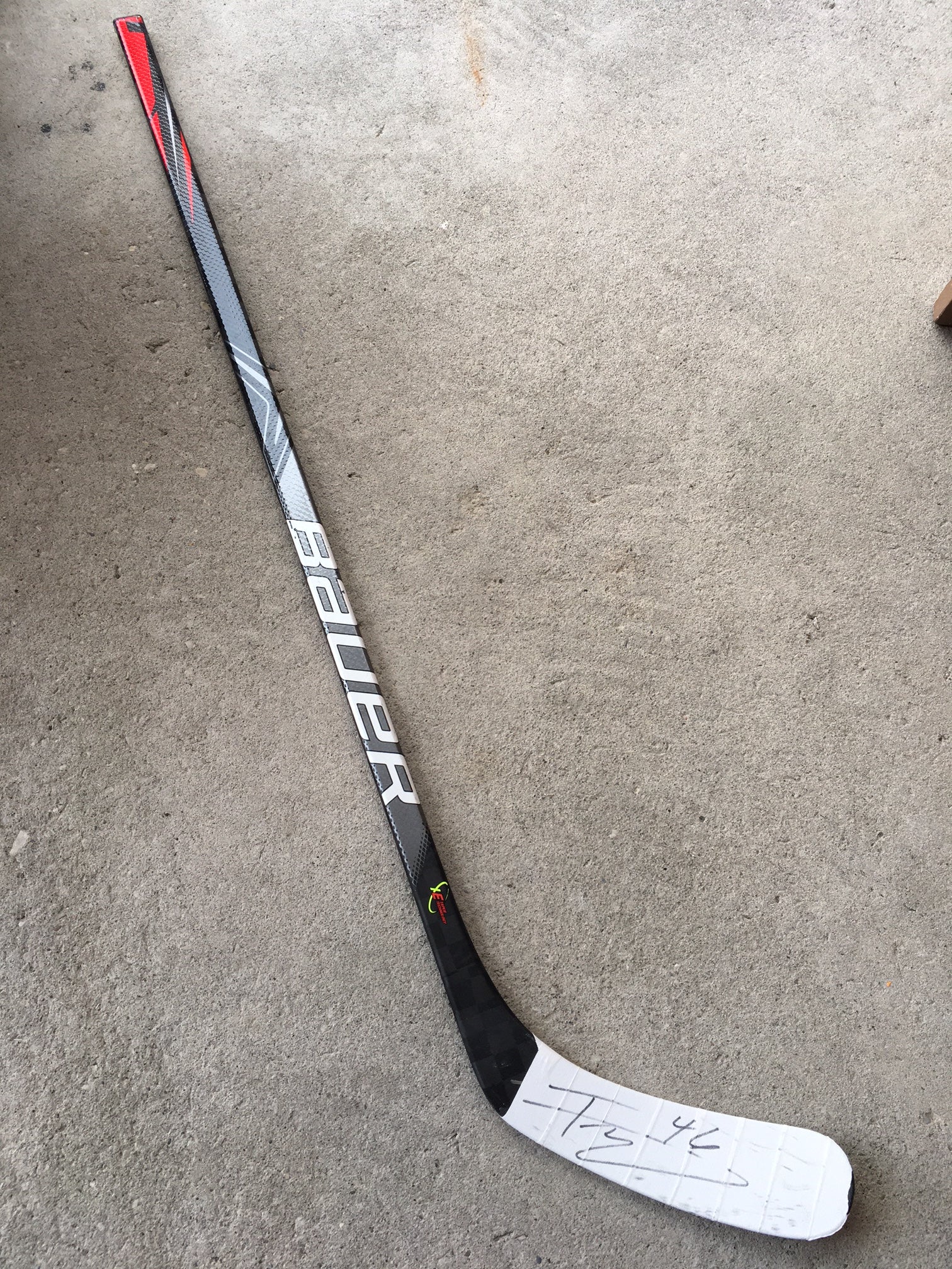 Trevor Zegras Anaheim Ducks Autographed Mini Composite Hockey Stick