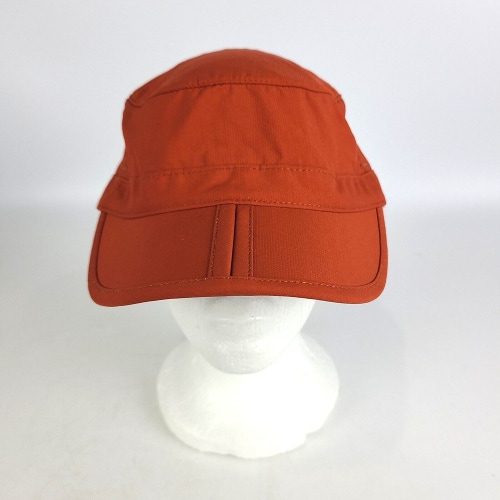 Sun Dry Orange Packable Hat Cap Hiking Outdoors Adjustable