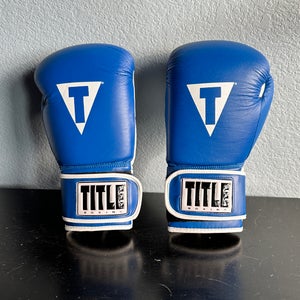 New- TITLE Pro Style Boxing Gloves