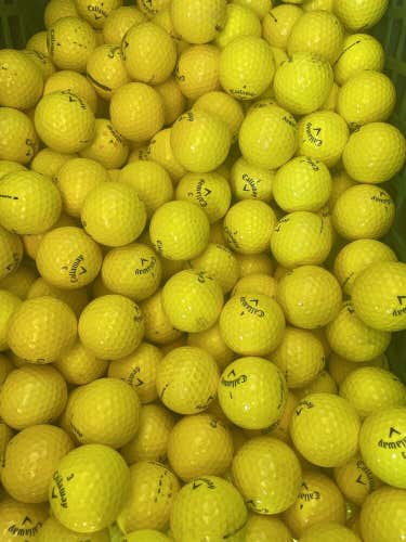 50 Yellow Callaway Supersoft AAA Used Golf Balls