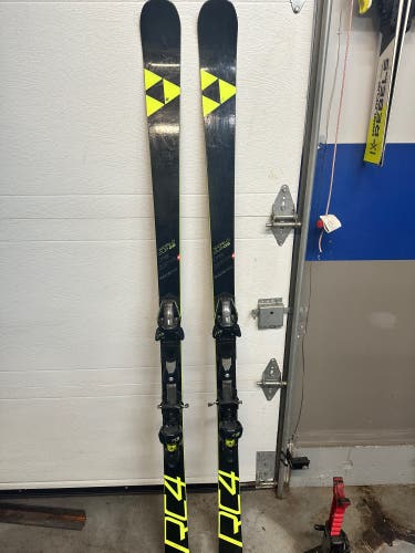 Used 175 cm With Bindings Max Din 13 RC4 World Cup GS Skis