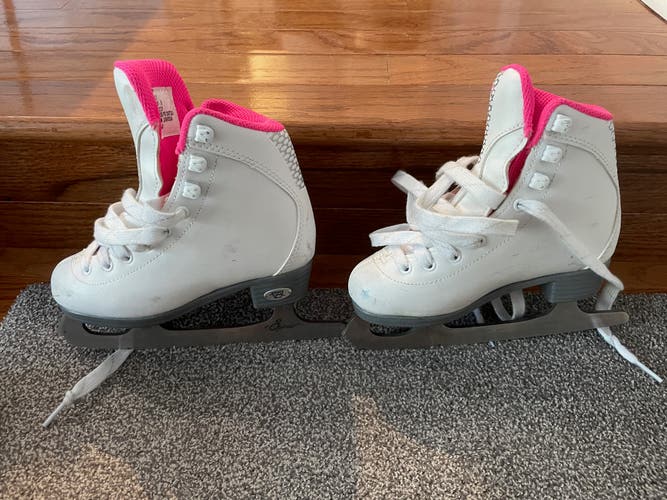 Youth Riedell Sparkle Figure Skates Size J11