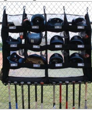 Hanging Bat/helmet Rack
