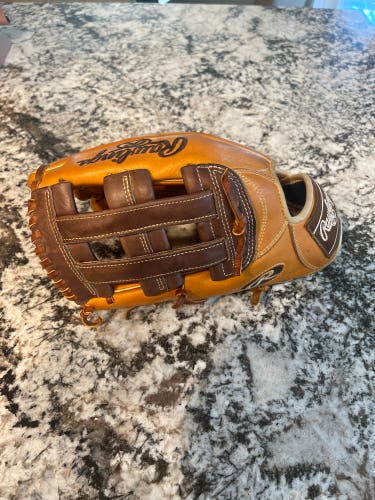 Used Left Hand Throw 12.75" Heart of the Hide Baseball Glove