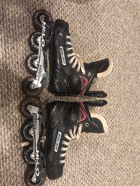 Used Bauer Regular Width Size 6 Inline Skates