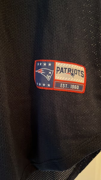 Women's New England Patriots Est. 60 Mesh Jersey Size Large NFL Team  Apparel