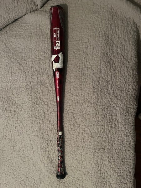 Used BBCOR Certified 2022 DeMarini Alloy Voodoo One Bat (-3) 29 oz 32"