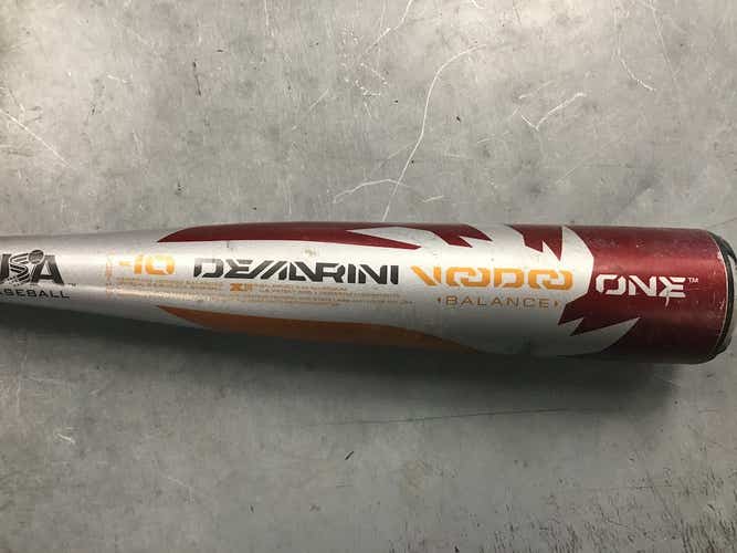 Used Demarini Voodoo One U02-18 29" -10 Drop Usa 2 5 8 Barrel Bats