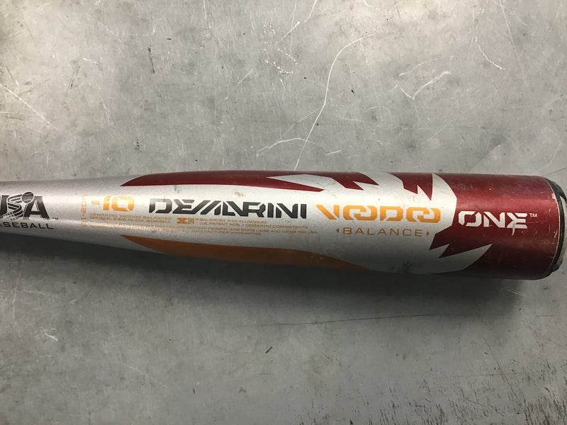 Used Demarini Voodoo One U02-18 29" -10 Drop Usa 2 5 8 Barrel Bats