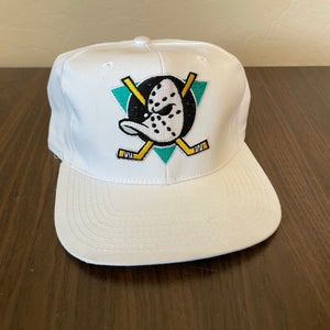 Anaheim Mighty Ducks NHL HOCKEY SUPER VINTAGE 1990s SGA SnapBack Cap Hat!