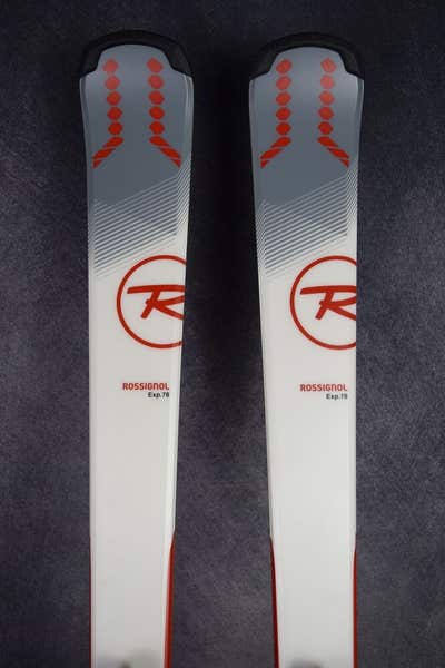 NEW ROSSIGNOL EXPERIENCE 78 SKIS SIZE 166 CM WITH ROSSIGNOL