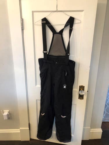 Spyder Force Black Boys Ski Pants