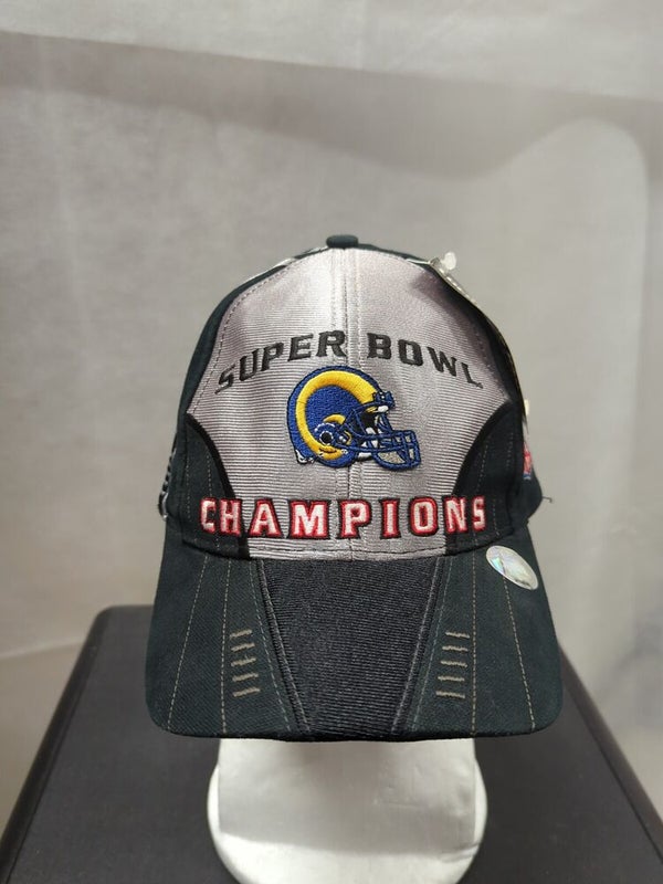 Vintage St. Louis Rams Super Bowl Champions 2000 Hat Puma Strap Back  Adjustable