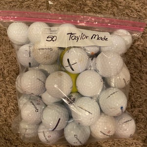 Used TaylorMade 50 Pack Balls