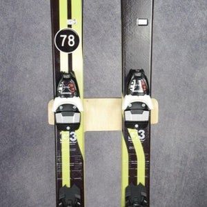 NEW G3 STINGER 78 SKIS SIZE 166 CM WITH MARKER BINDINGS