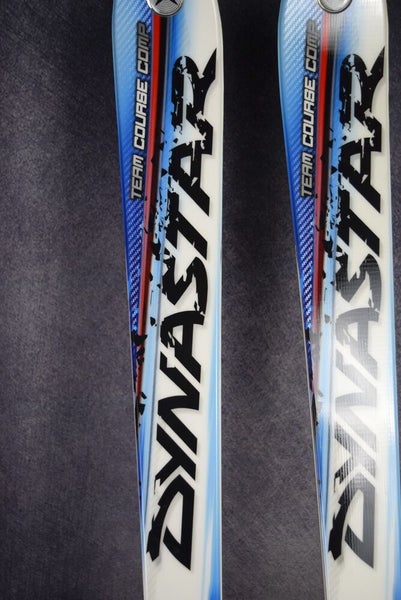 NEW DYNASTAR TEAM COURSE COMP SKIS SIZE 164 CM WITH LOOK BINDINGS 