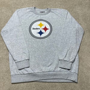 Pittsburgh Steelers Sweatshirt Men XL Adult Crewneck NFL Football Pullover