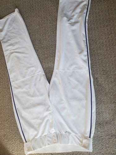 White Adult Men's Used XL Game Pants