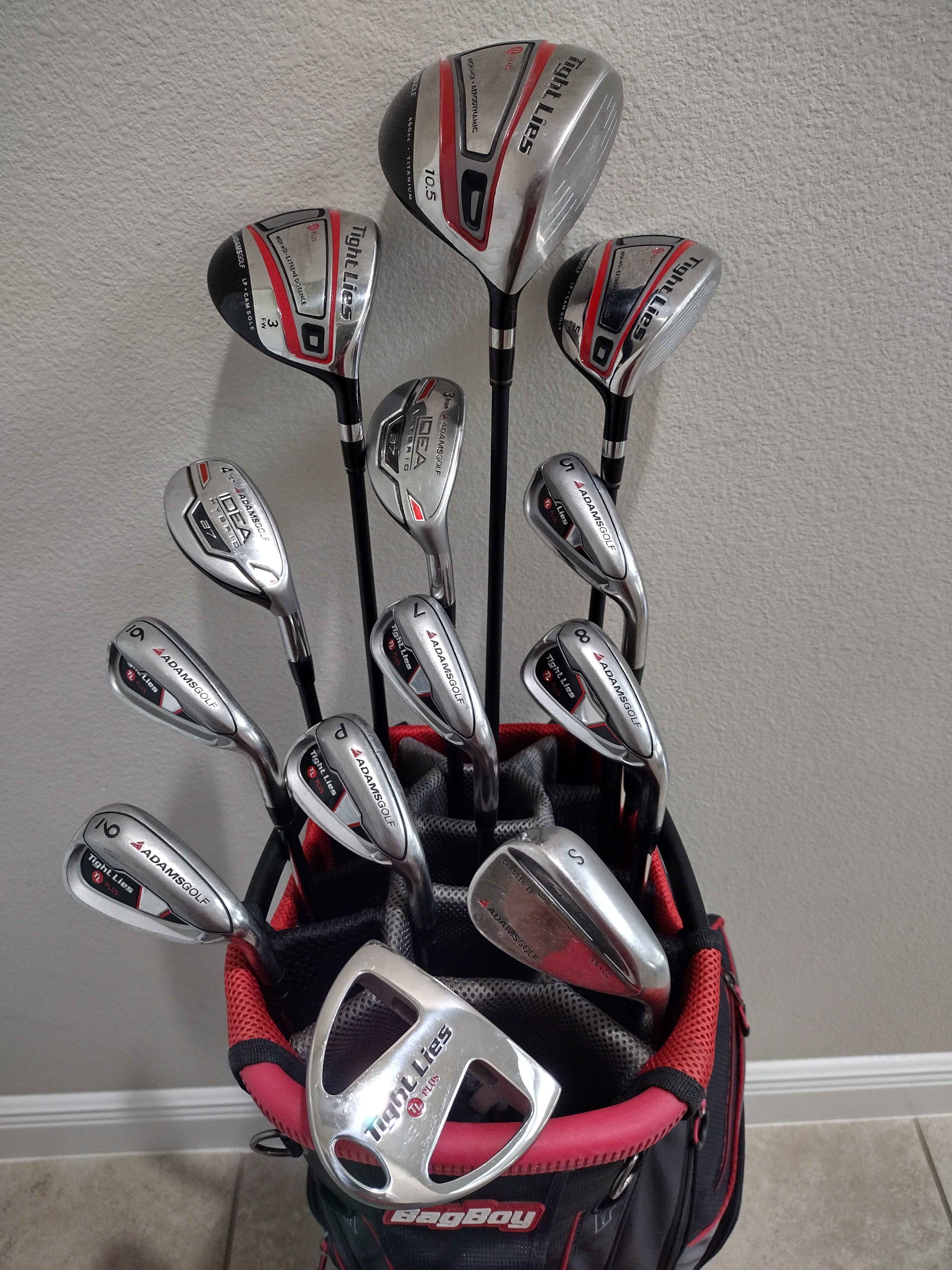 Golf Clubs Complete Set for Men 13 Piece Includes Titanium Golf Driver, 3 &  #5 Fairway Woods, 4 Hybr…See more Golf Clubs Complete Set for Men 13 Piece