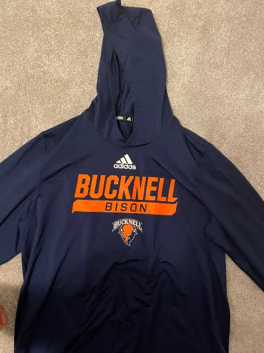 Bucknell Lacrosse Hooded Long Sleeve T