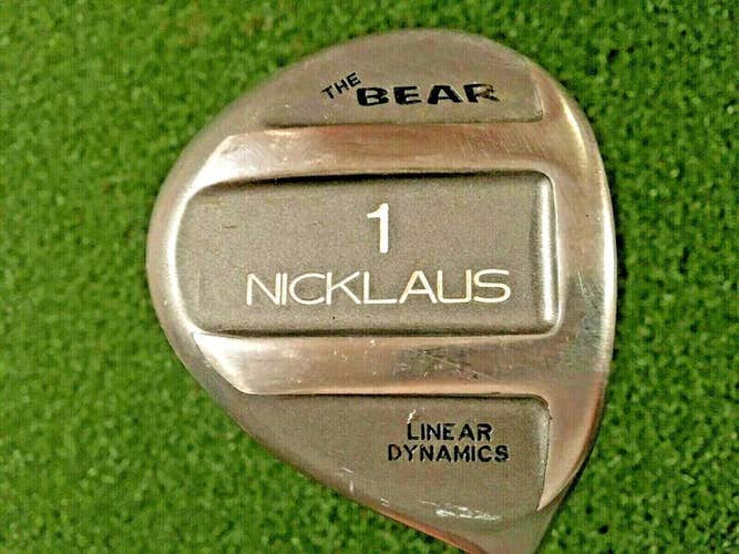 Nicklaus N1 The Bear Linear Dynamics Driver  RH / Crankshaft Stiff Steel /mm4968