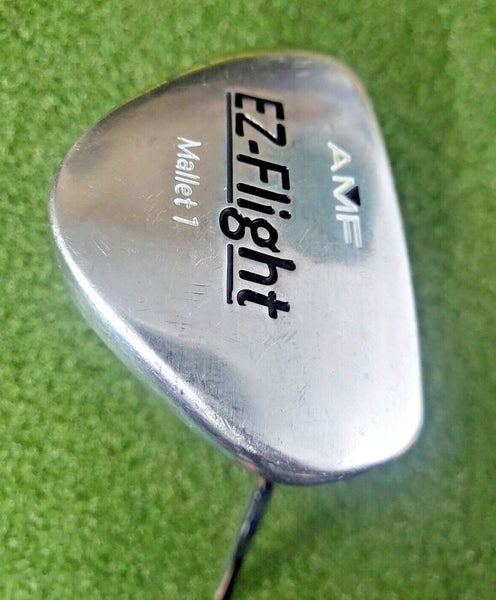 AMF EZ-Flight Mallet Putter / RH / Steel ~34.5
