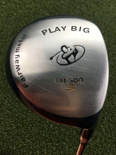 Play Big Fairway Metal FM-100 3 Wood / RH ~43" / Regular Steel Shaft / gw2655