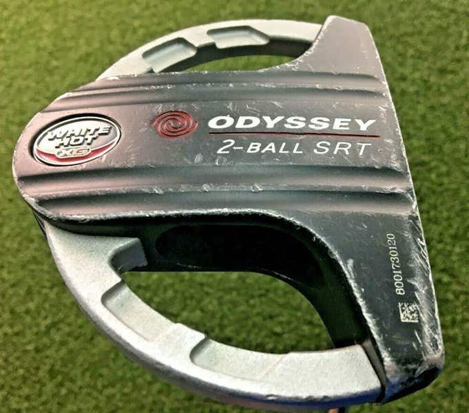 Odyssey White Hot 2-Ball SRT Mallet Putter RH / Steel ~34