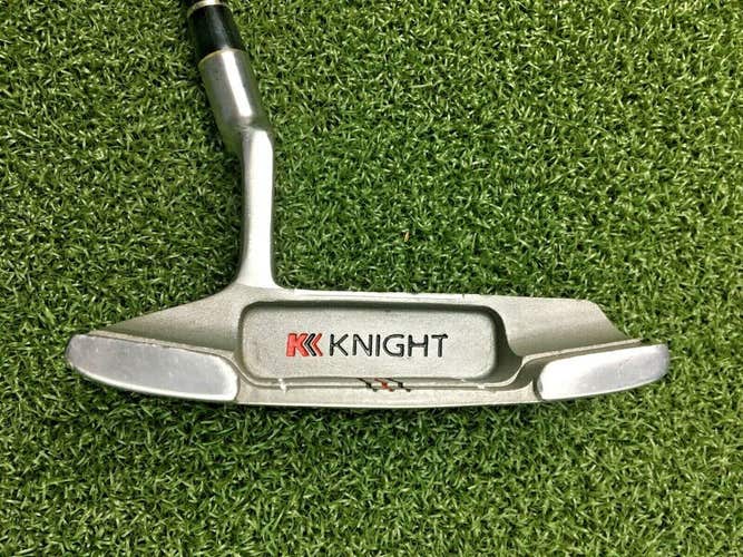 Knight Golf One Shot Blade Putter / RH / ~35.5" Steel / Nice Grip / gw6077