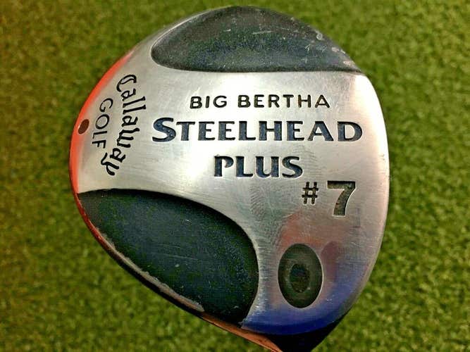 Callaway Big Bertha Steelhead Plus #7 Wood  RH  Ladies Graphite NEW GRIP /mm4486