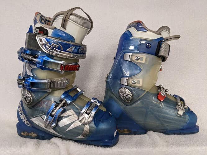 Tecnica Attiva Diablo Flame Women's Ski Boots Size Mondo 23.5 Color Blue Conditi